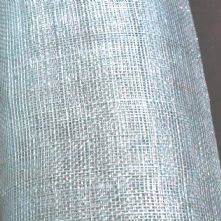 Palest Blue Silver Thread Sinamay x 0.5m